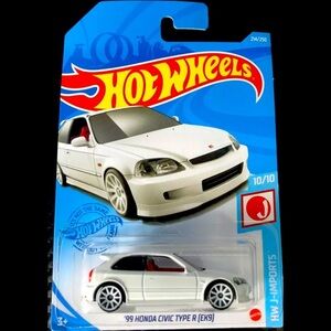 COPY - Hot Wheels 99 Honda Civic Type r (ek9)